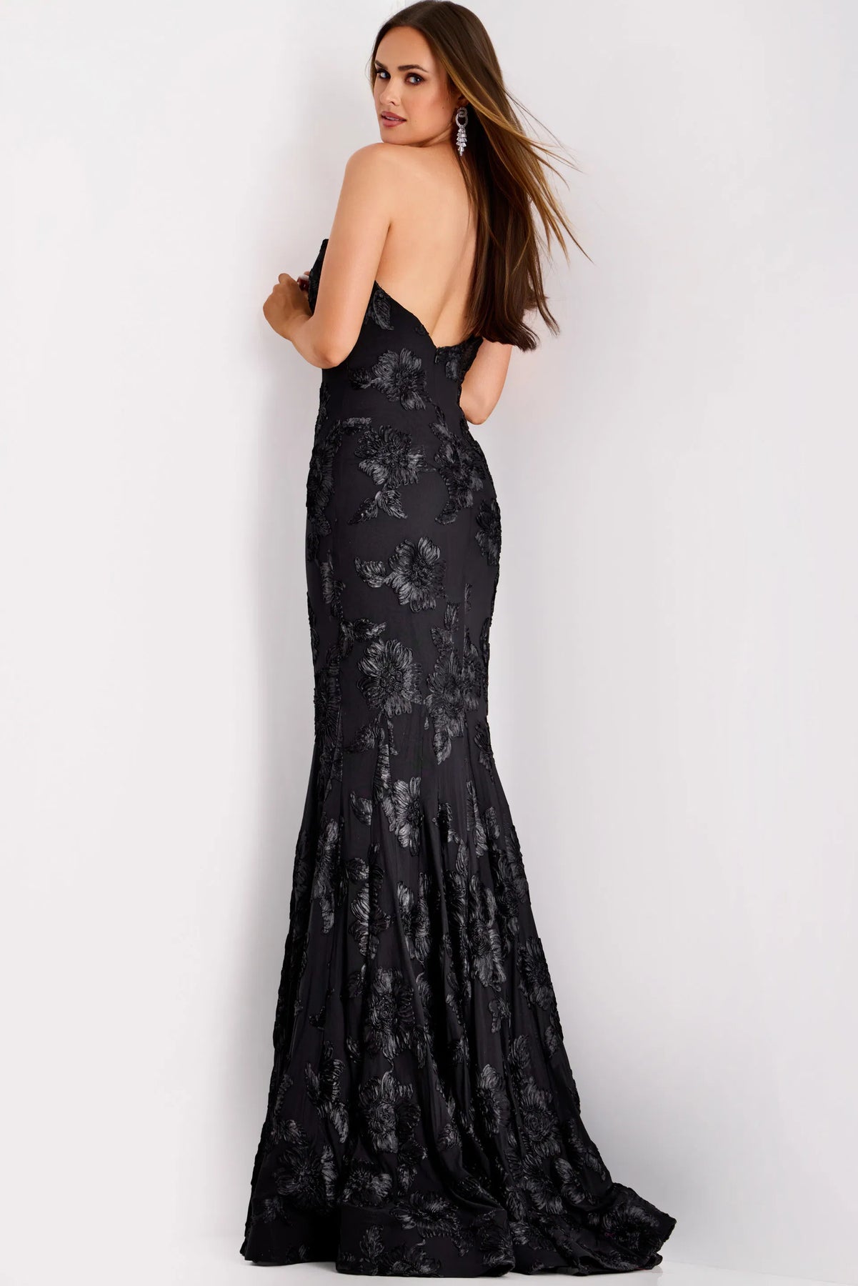 Jovani 39267 - One Shoulder Mermaid Evening Gown