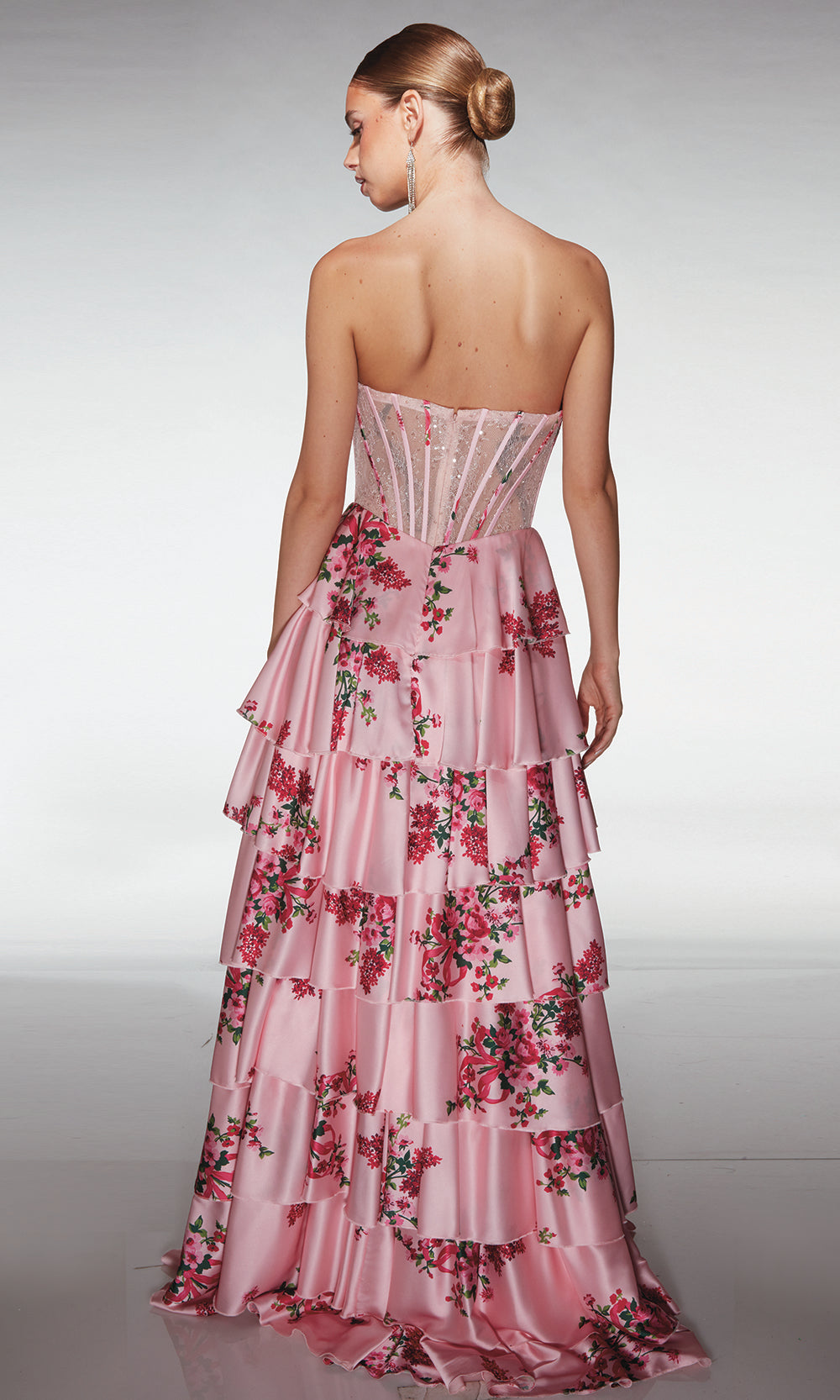 Aerie Couture 396 - Sweetheart Bodice Tiered Formal Dress Prom Dresses