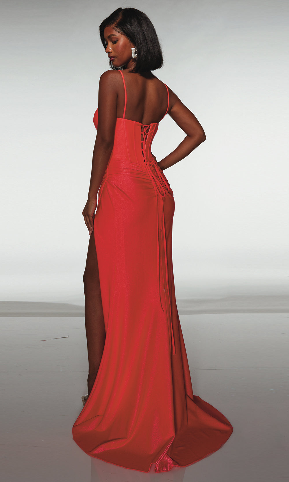 Aerie Couture 397 - Sweetheart Fit Gown with Lace Up Back Prom Dresses