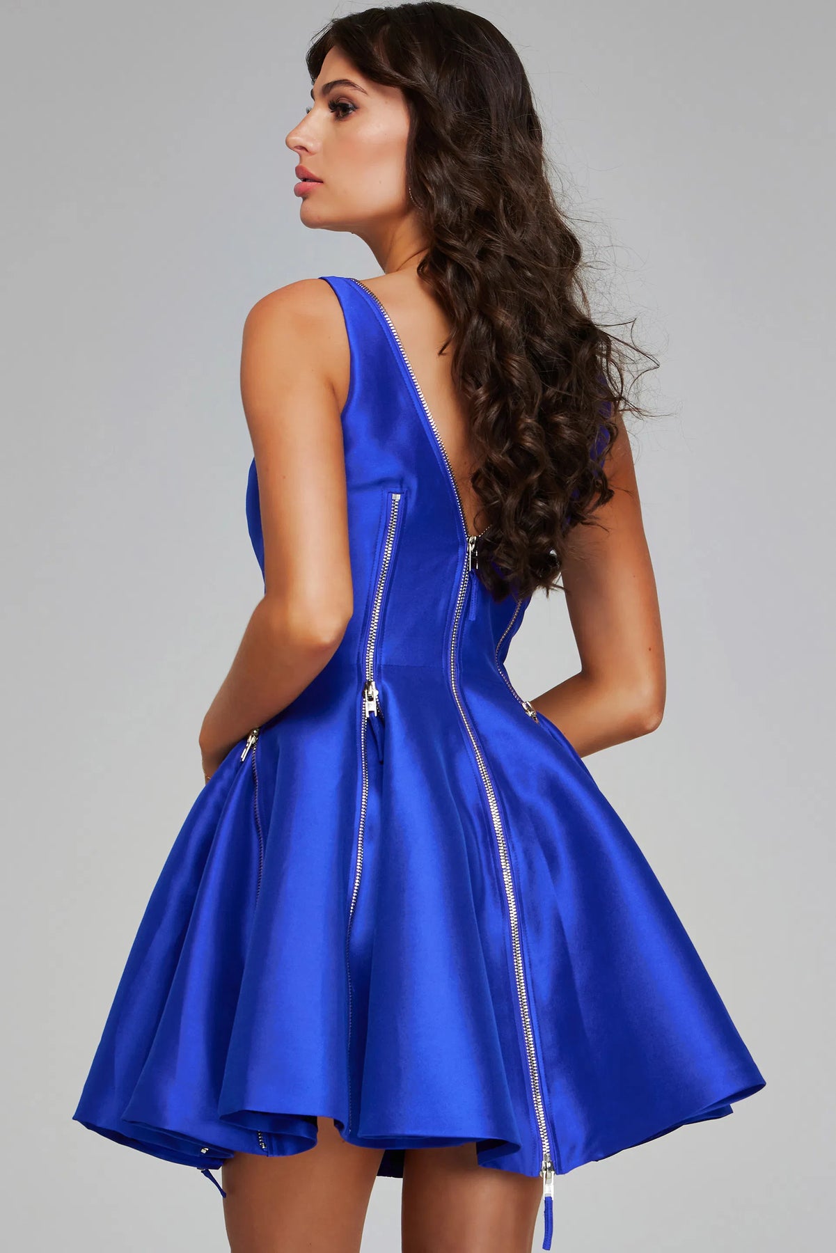 Jovani 39821 - Zip Style Cocktail Dress