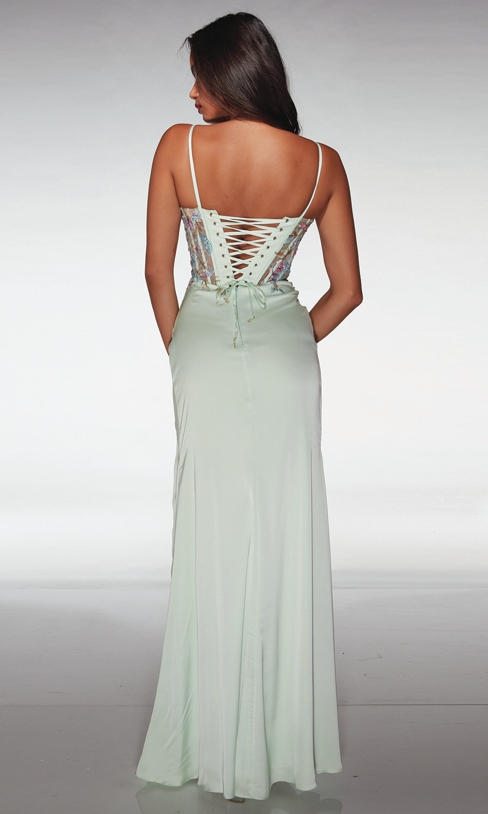Aerie Couture 400 - Sweetheart Strap Formal Dress with Lace-Up Back Prom Dresses