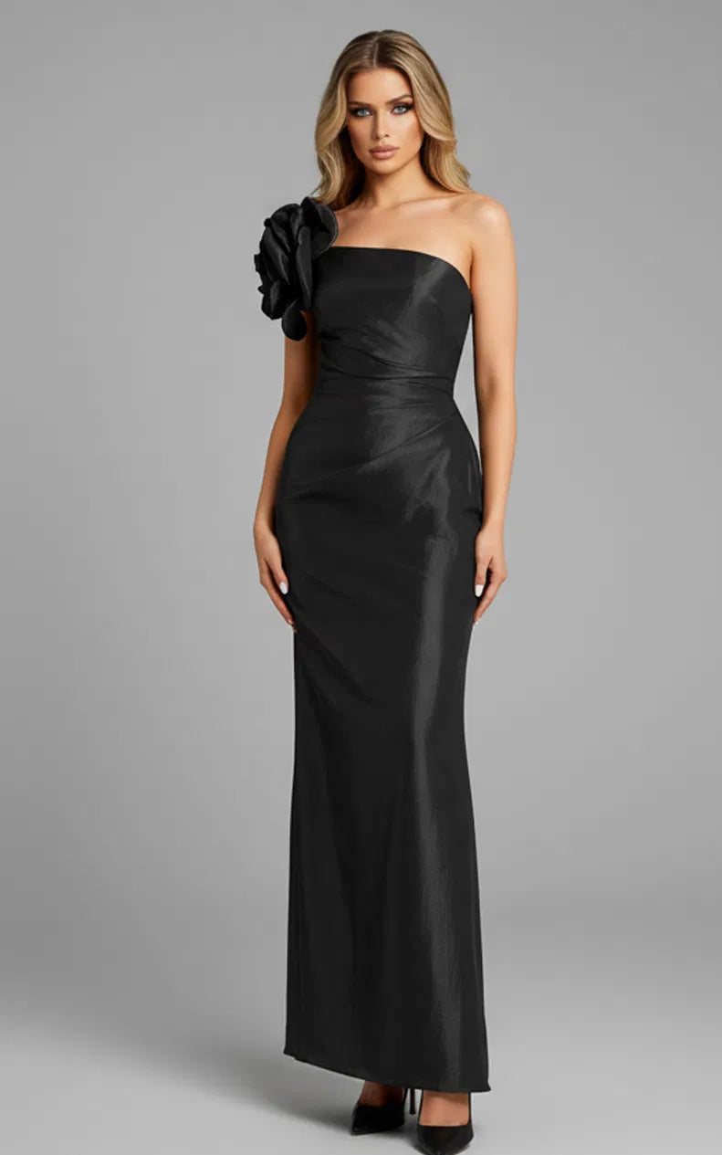 Jovani 40206 - Asymmetric Sheath Evening Gown