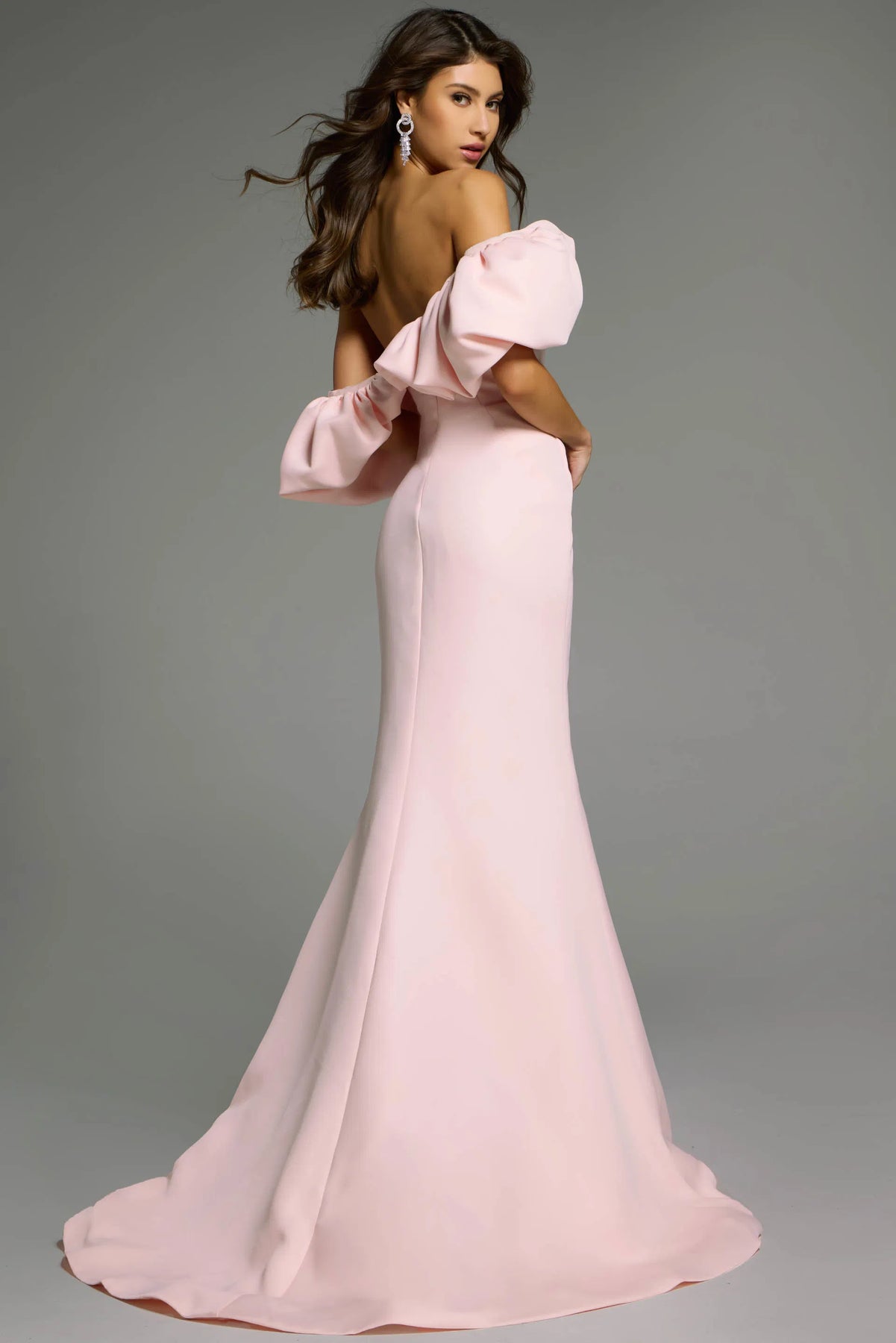 Jovani 40596 - Ruffle Mermaid Evening Gown