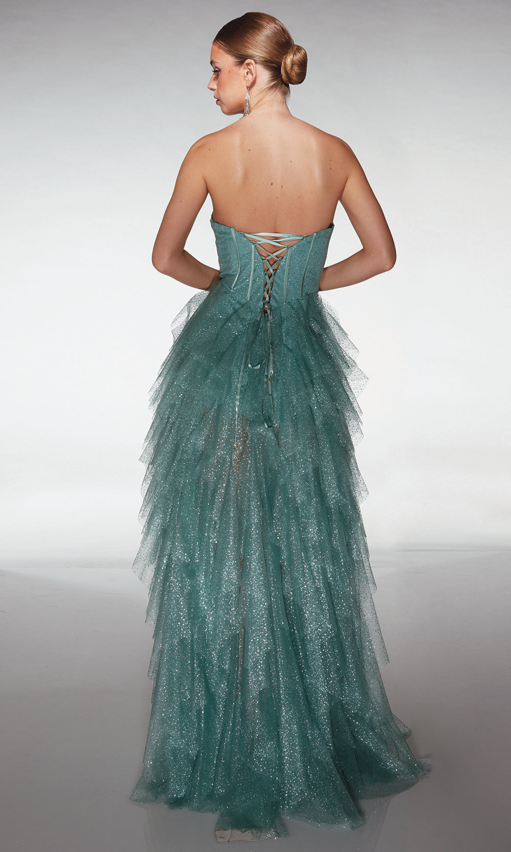 Aerie Couture 405 - Strapless Boned Bodice Formal Dress Prom Dresses