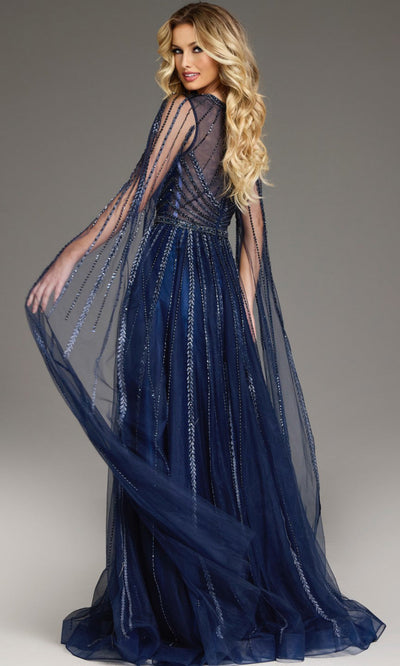 Jovani 40629 - Embellished Bodice Illusion Neck Gown Prom Dresses
