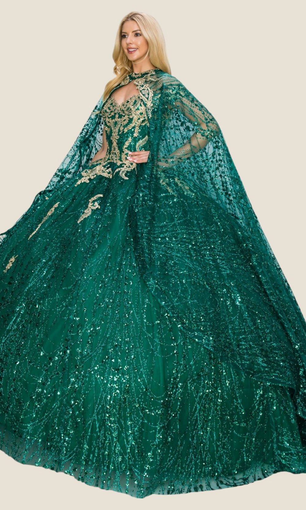 Cinderella Couture 4201 - Sweetheart Beaded Embellished Ballgown Cinderella Couture 4201 - Sweetheart Beaded Embellished Ballgown