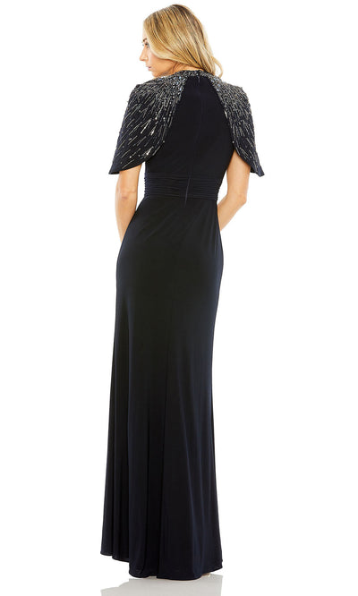 Mac Duggal 42100 - Cape Embellished Evening Dress Special Occasion Dresses