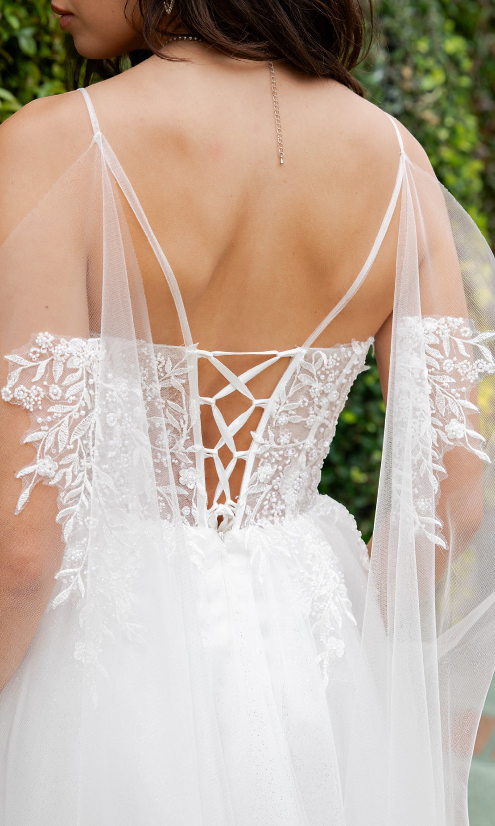 Cinderella Couture 4217 - Sleeveless Illusion Corset Gown with Slit Cinderella Couture 4217 - Sleeveless Illusion Corset Gown with Slit