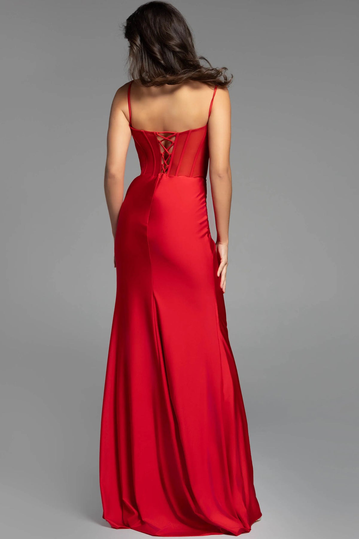 Jovani 42227 - Applique Ornate Prom Dress