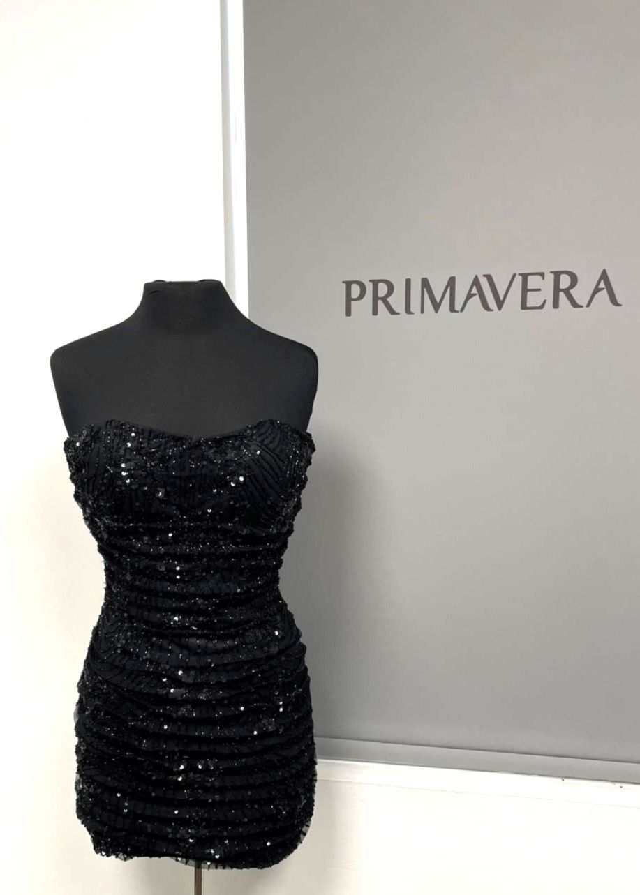 Primavera Couture 4261 - Embellished Fitted Cocktail Dress