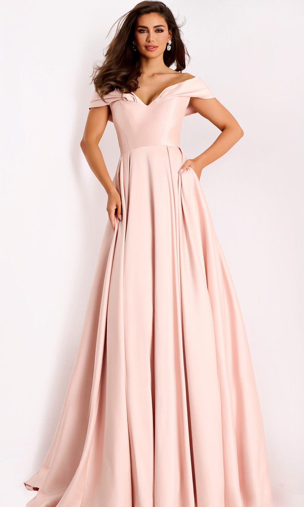 Jovani 43279 - Pleated Skirt Sweetheart Long Gown Formal Gowns