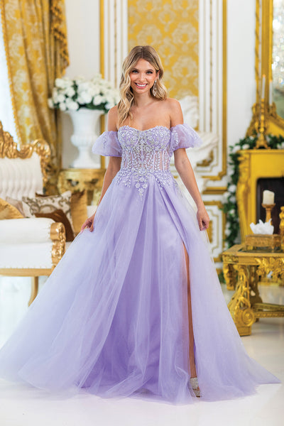 Dancing Queen 4406 - Embellished Sweetheart Gown