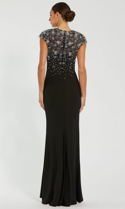 Mac Duggal 44081 - Crystal Embellished Sheath Evening Dress Prom Dresses