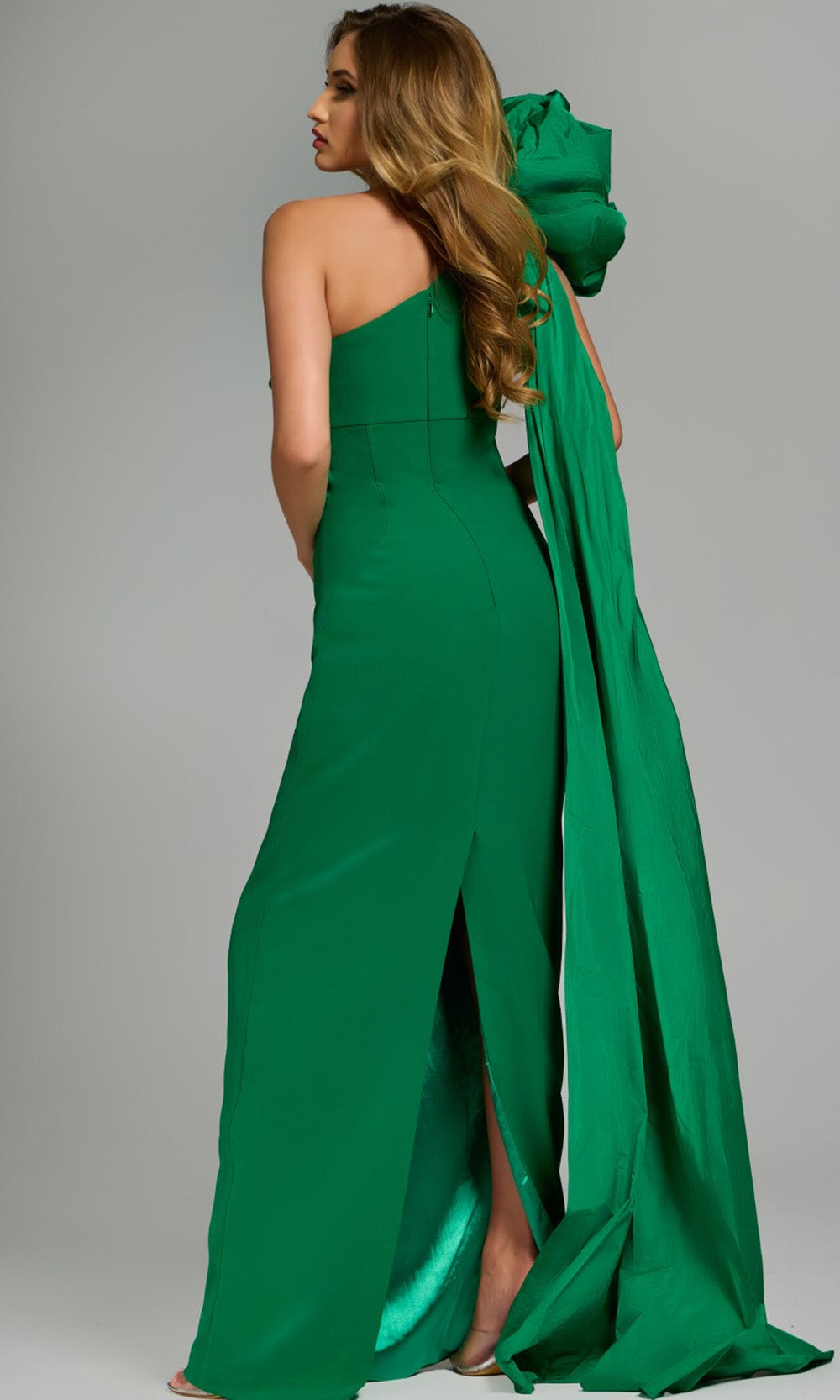 Jovani 44248 - Column Skirt Asymmetric Prom Gown Formal Gowns