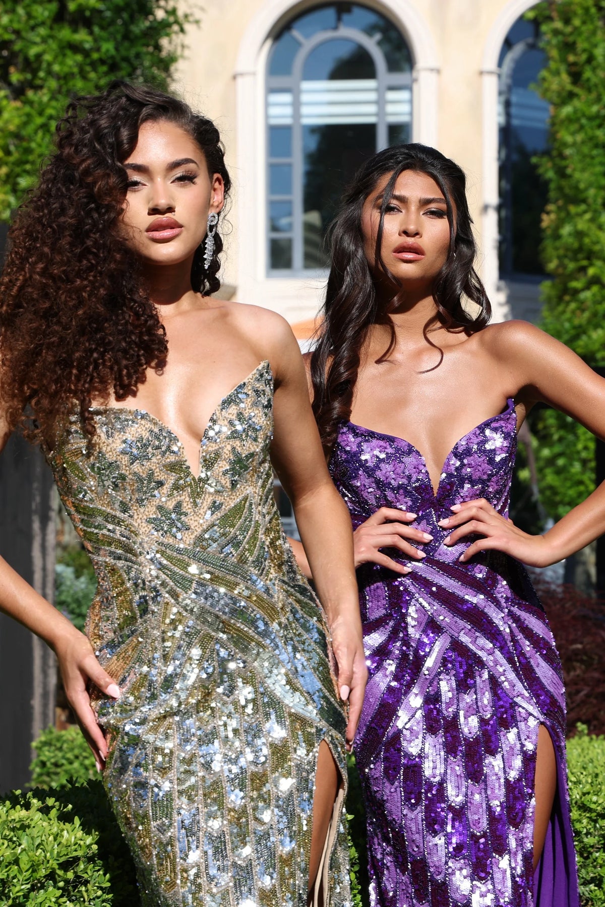 Jovani 44270 - Sweetheart Open V Back Prom Dress