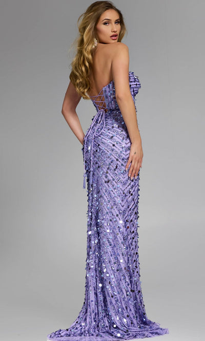 Jovani 46714 - Sweetheart Sequin Ornate Prom Dress Prom Dresses