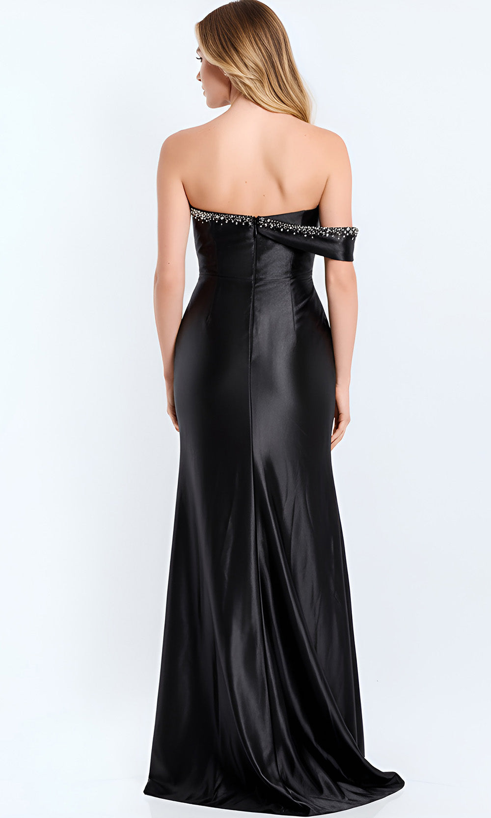 Jovani 47607 - Plunging Sweetheart Illusion Panel Gown Prom Dresses