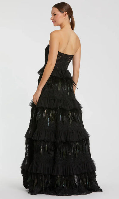 Mac Duggal 49194 - Iridescent Feather Sweetheart Ballgown Ball Gowns