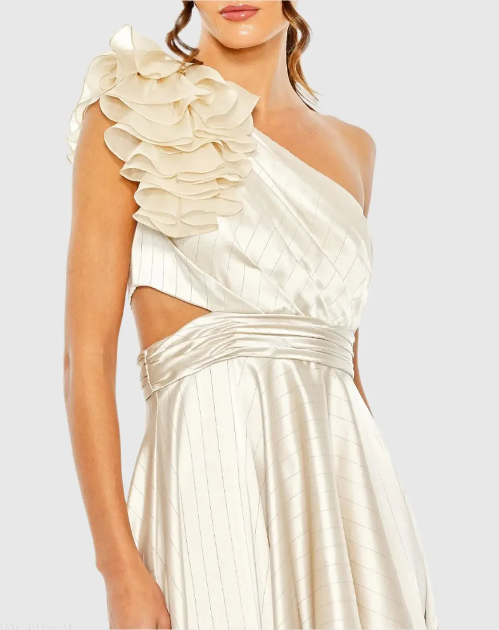 Ieena Duggal 49523 - One-Sleeve Dress