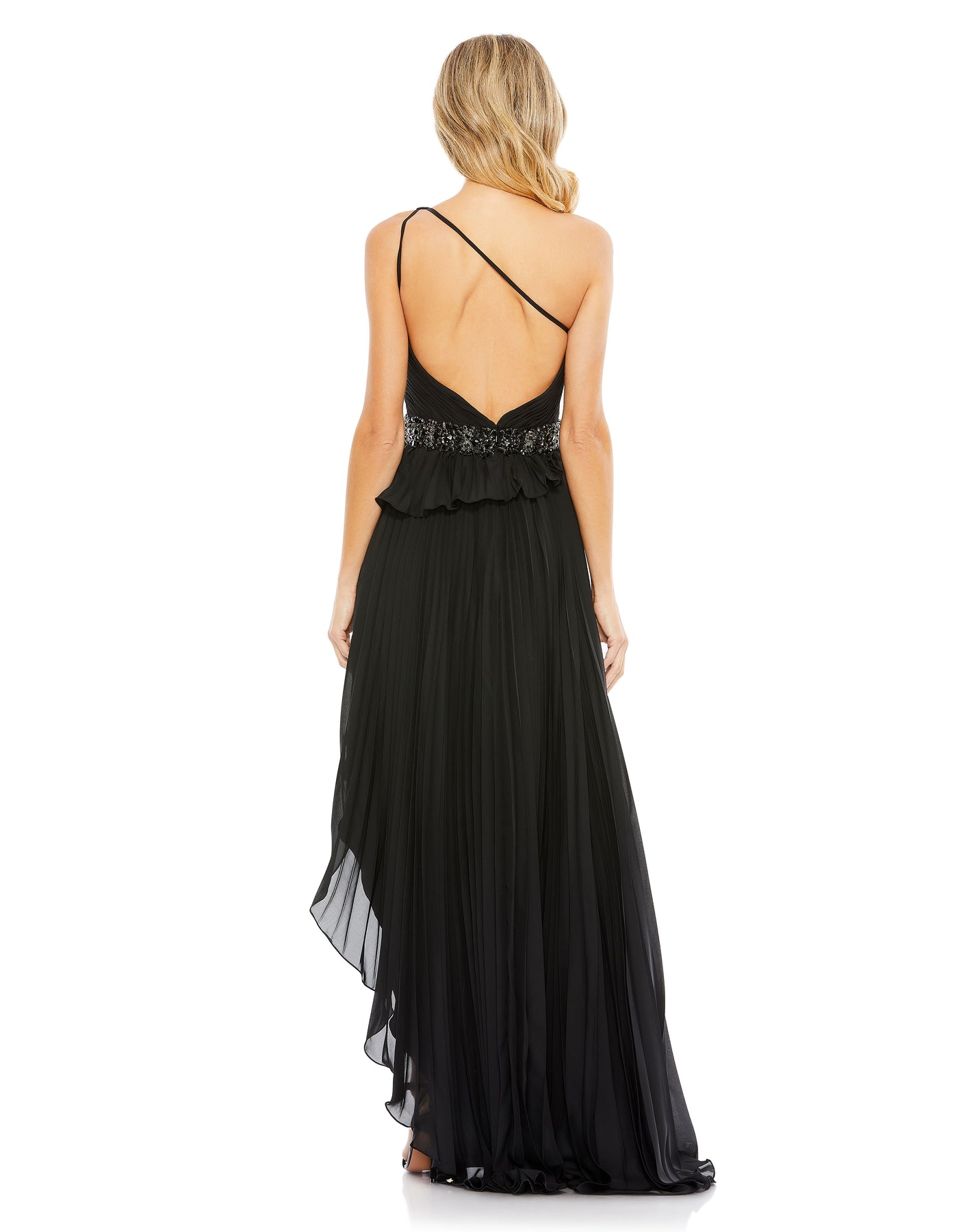 Mac Duggal - 49532 One Shoulder Hi-Low Evening Dress