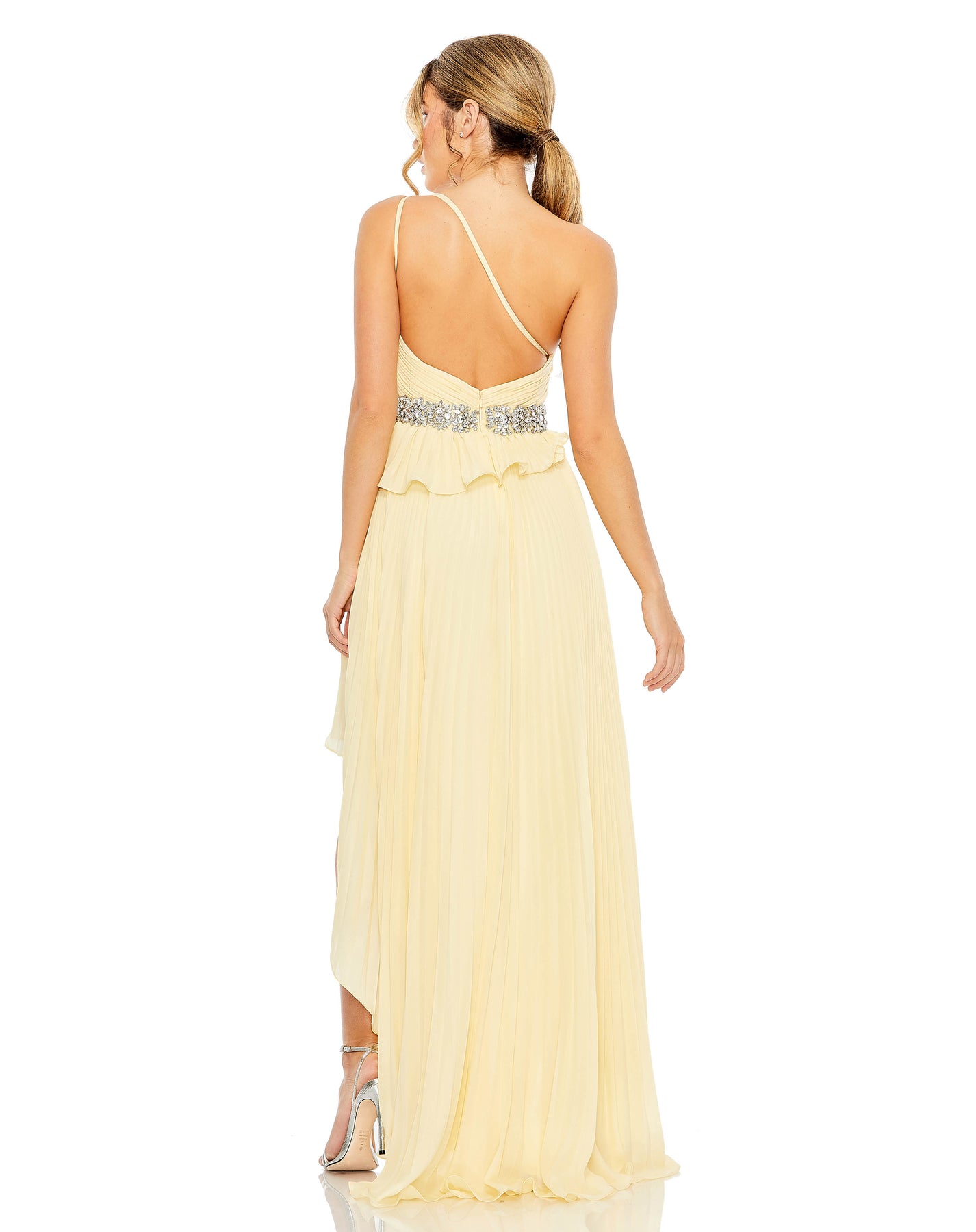 Mac Duggal - 49532 One Shoulder Hi-Low Evening Dress