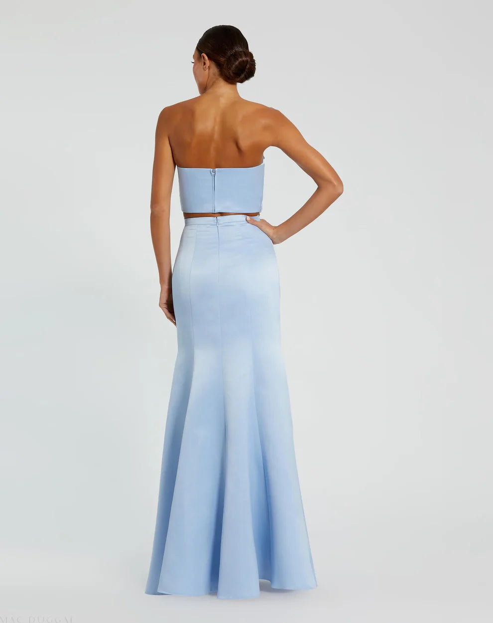 Mac Duggal 49832 - Two Piece Mermaid Prom Gown