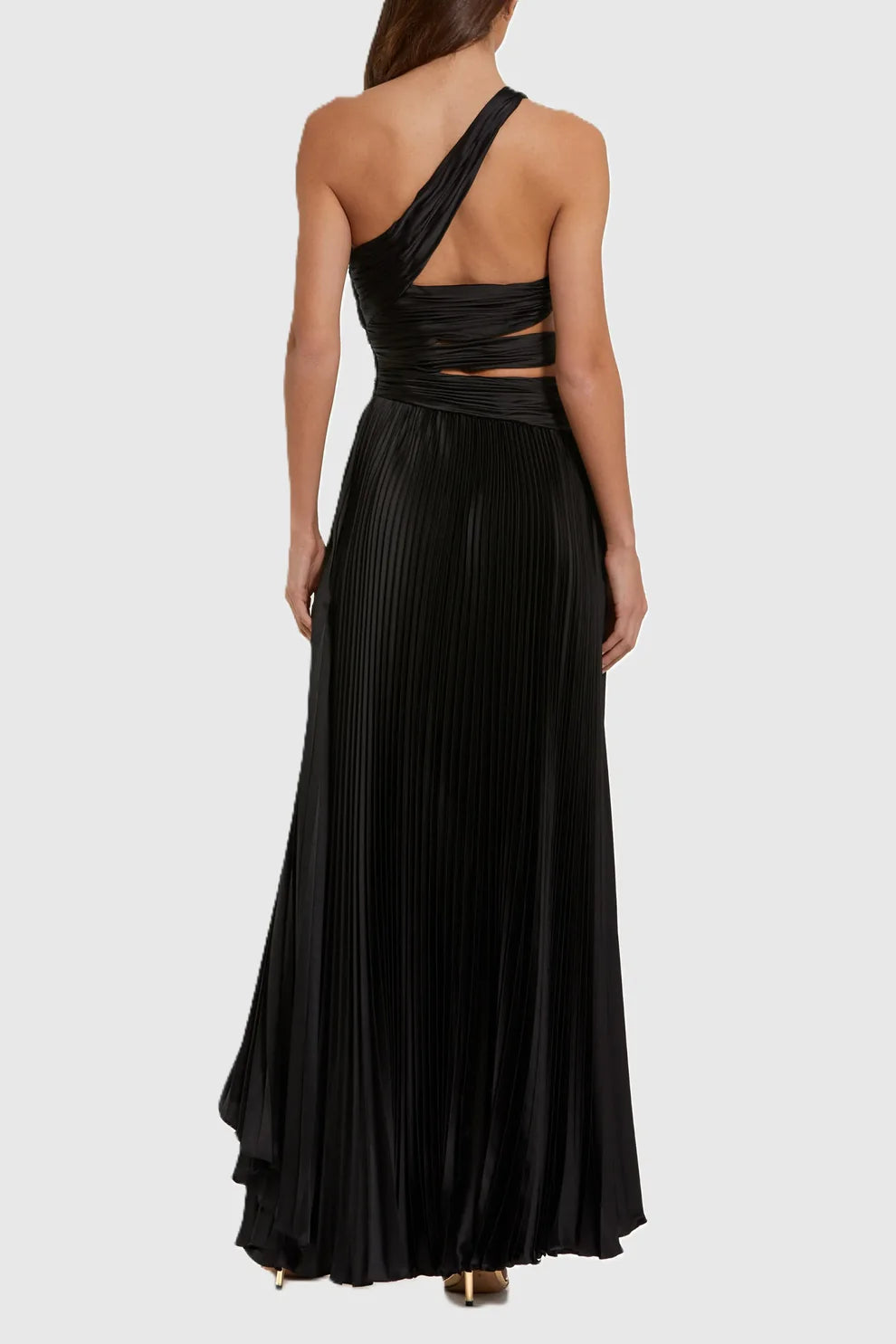 Mac Duggal 49837 - Pleated High Low Evening Dress