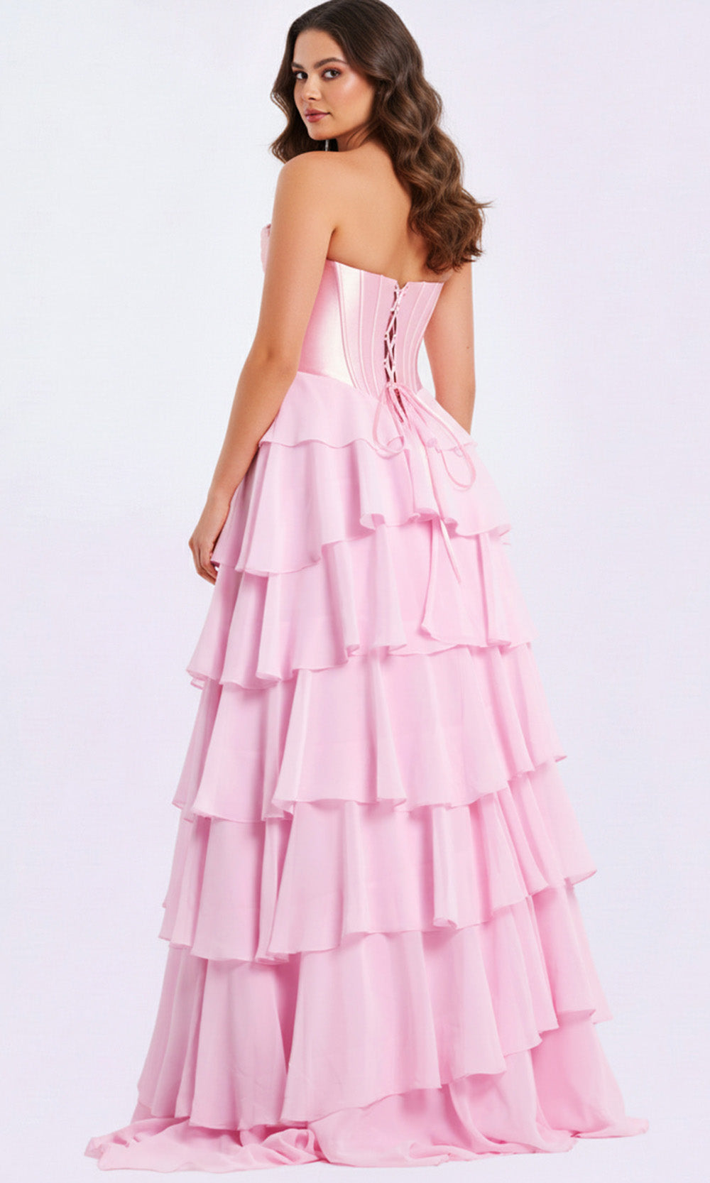 Jovani 50234 - Ruffled Skirt Sweetheart Prom Gown Prom Dresses