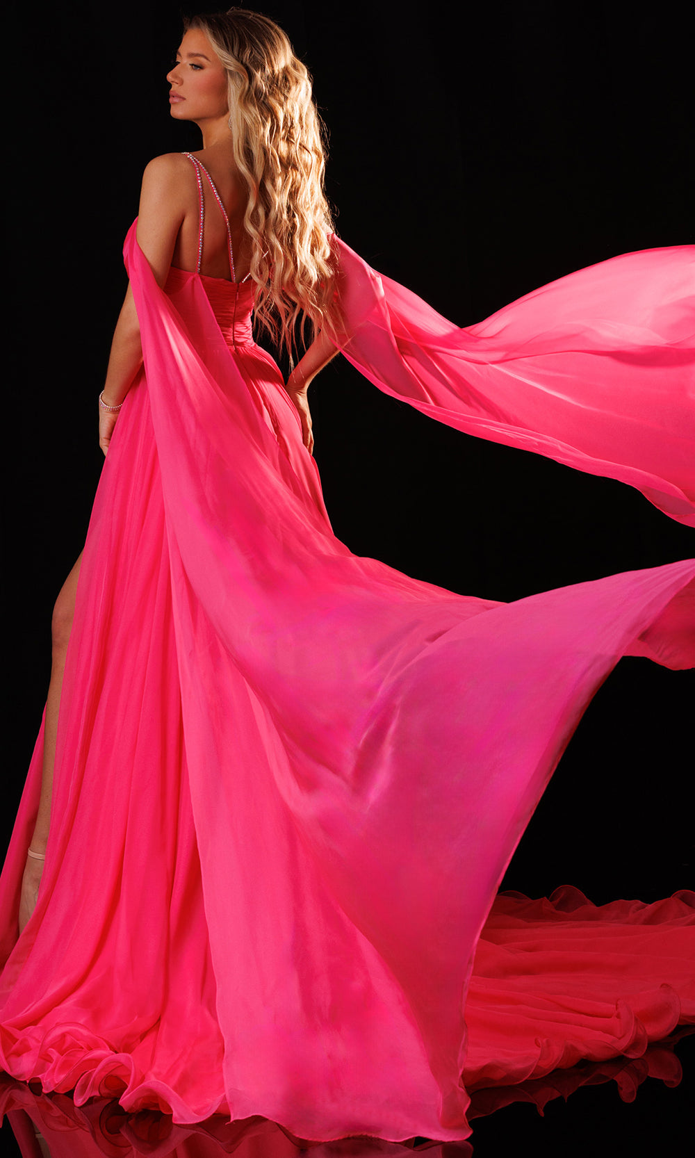 Rachel Allan 50444 - Deep Sweetheart Beaded Accent A-Line Gown Evening Dresses in Pink    