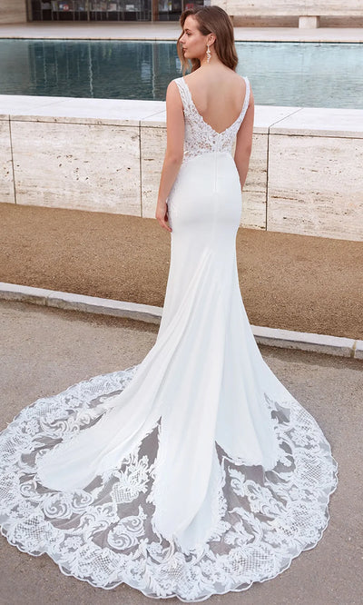Alyce Paris 5065 - Sleeveless Mermaid Dress with Illusion Detail Evening Dresses