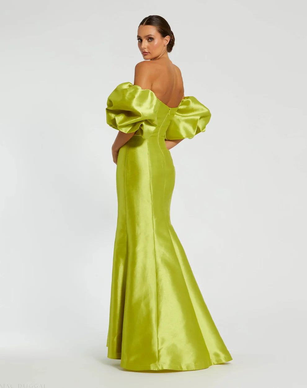 Mac Duggal 50677 - Strapless Puff Satin Gown
