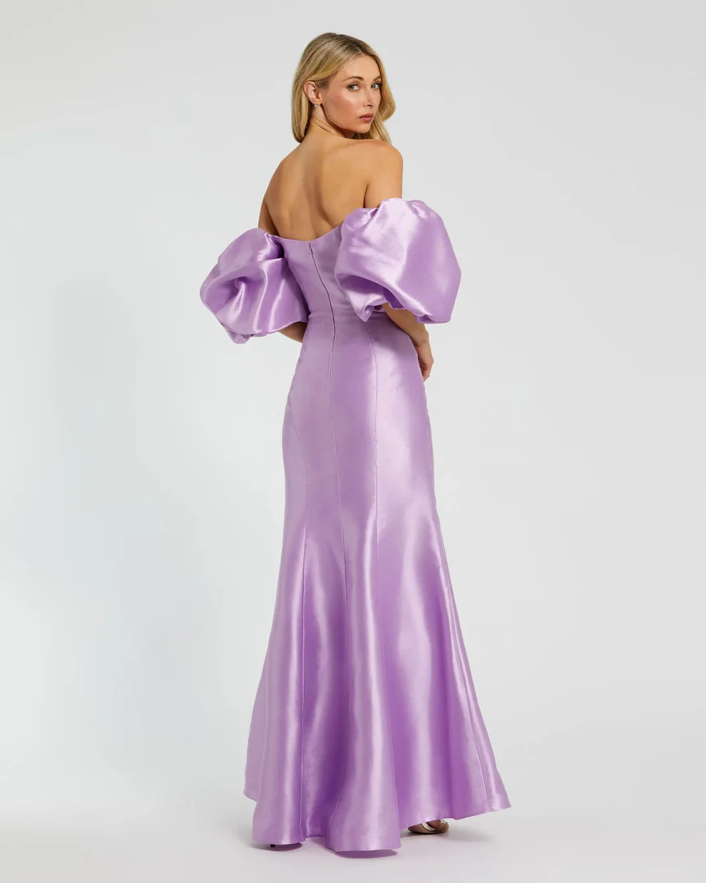 Mac Duggal 50677 - Strapless Puff Satin Gown