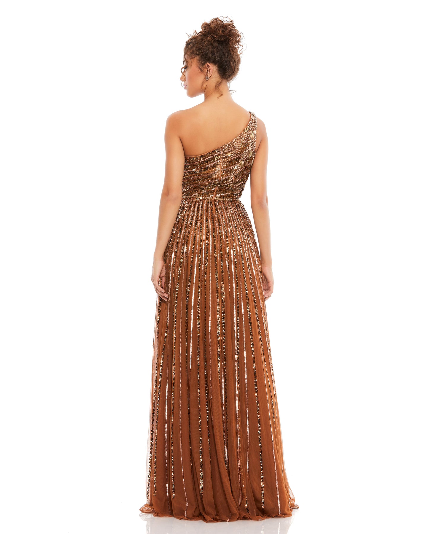 Mac Duggal - 5220 Sleeveless Asymmetric Evening Gown