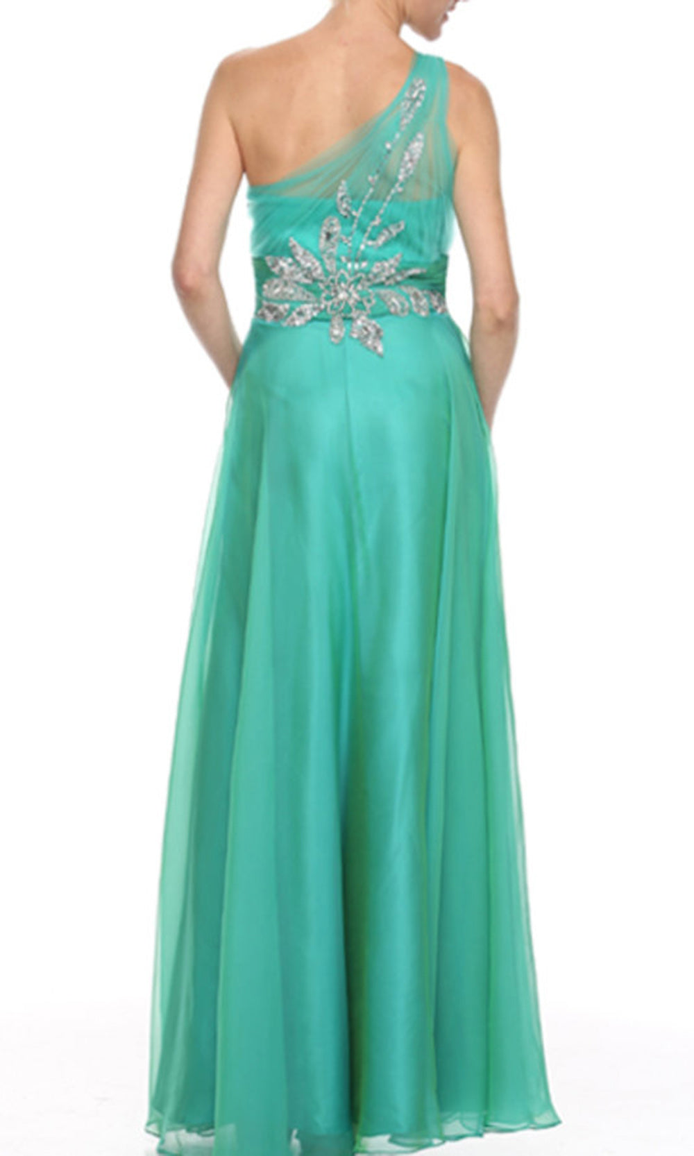 Juliet Dresses 537 - Sleeveless Asymmetric Formal Gown Prom Dresses