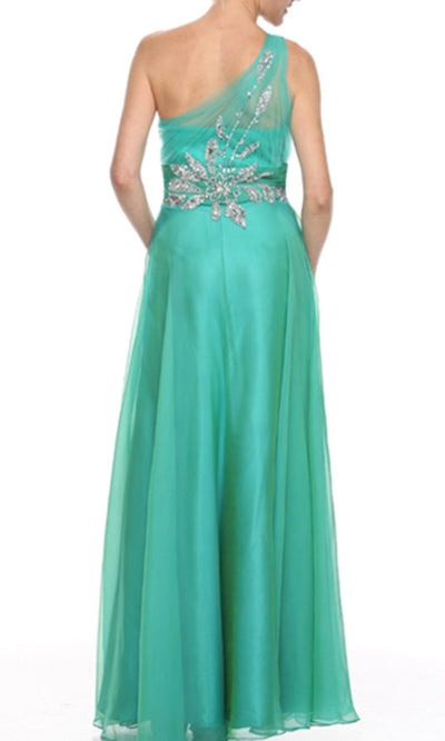 Juliet Dresses 537 - Sleeveless Asymmetric Formal Gown Prom Dresses