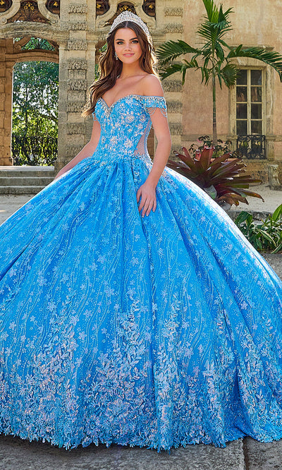 Amarra 54220 - Floral Patterned Ballgown Special Occasion Dresses 