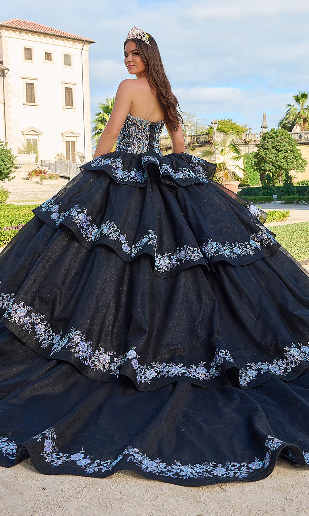 Amarra 54222 - Strapless Embellished Ballgown Special Occasion Dresses 