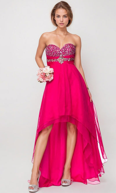 Juliet Dresses 544 - Beaded Sweetheart Dress with Flared Skirt Prom Dresses