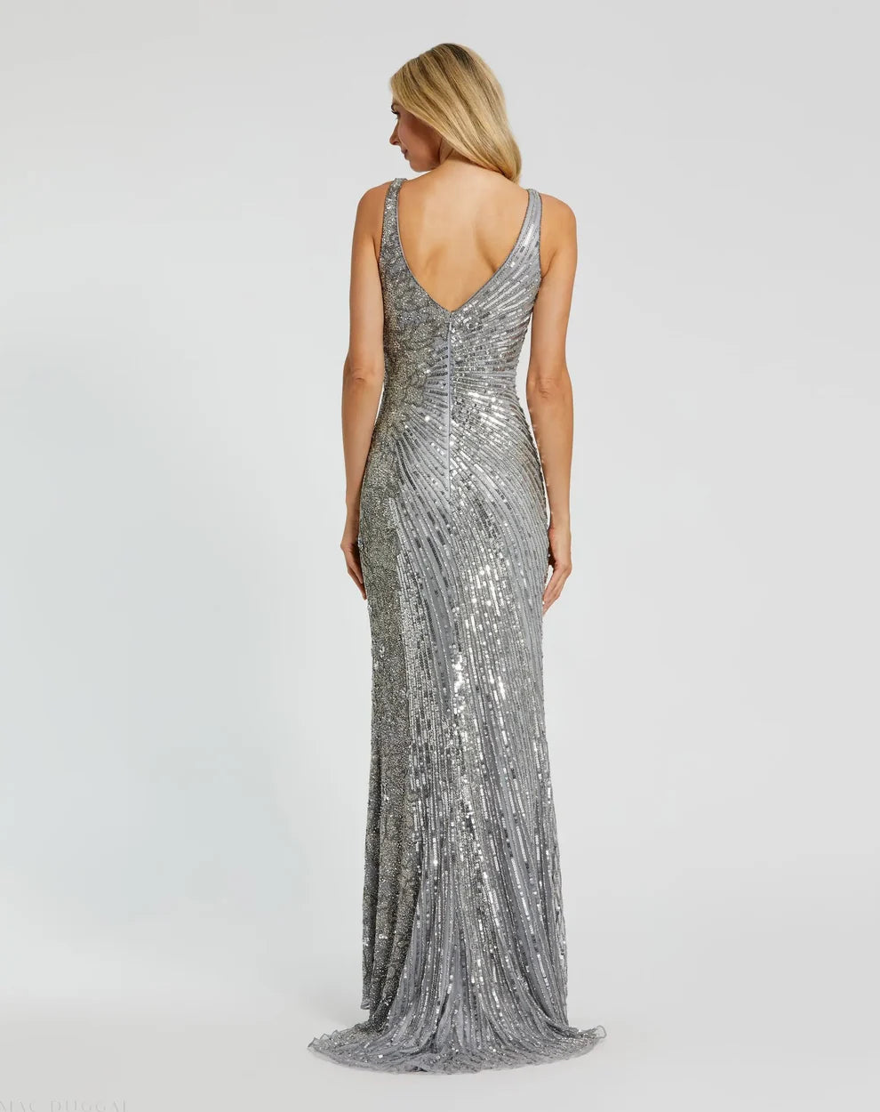 Mac Duggal 5473 - Embellished Slit Gown
