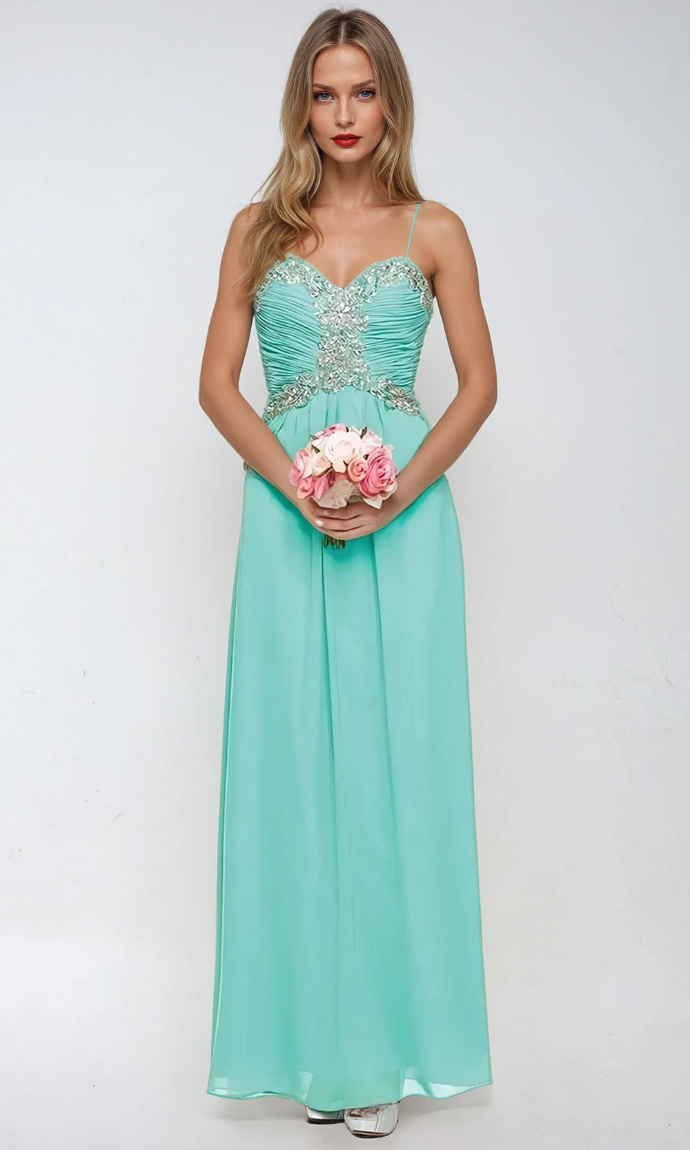 Juliet Dresses 549 - Ruched Sweetheart Formal Gown Prom Dresses