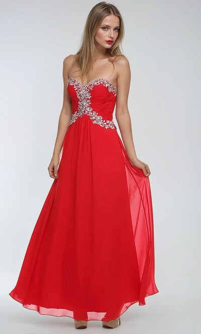 Juliet Dresses 549 - Ruched Sweetheart Formal Gown Prom Dresses