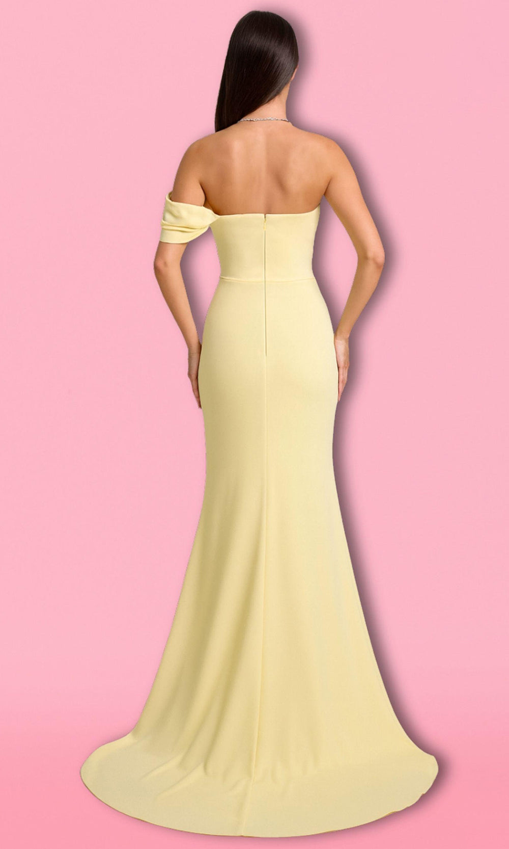 Tarik Ediz 55073 - Mermaid Crepe Evening Gown Prom Dresses