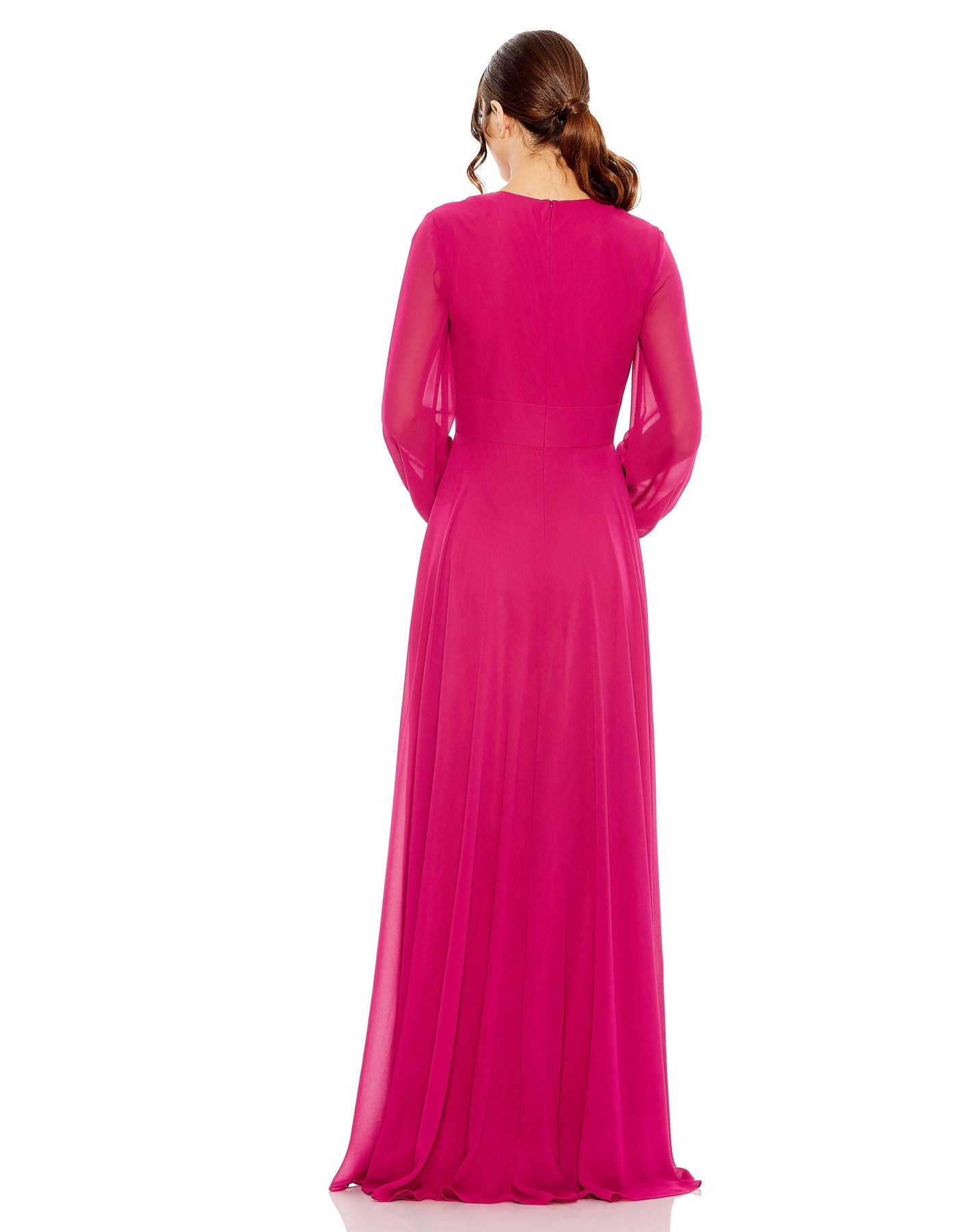 Ieena Duggal 55682 - V-Neck Formal Gown