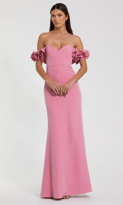 Ieena Duggal 56131 - Sweetheart Crepe Gown with Back Slit Prom Dresses