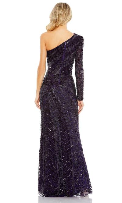 Mac Duggal 5649 - Long Sleeve One Shoulder Dress Special Occasion Dresses