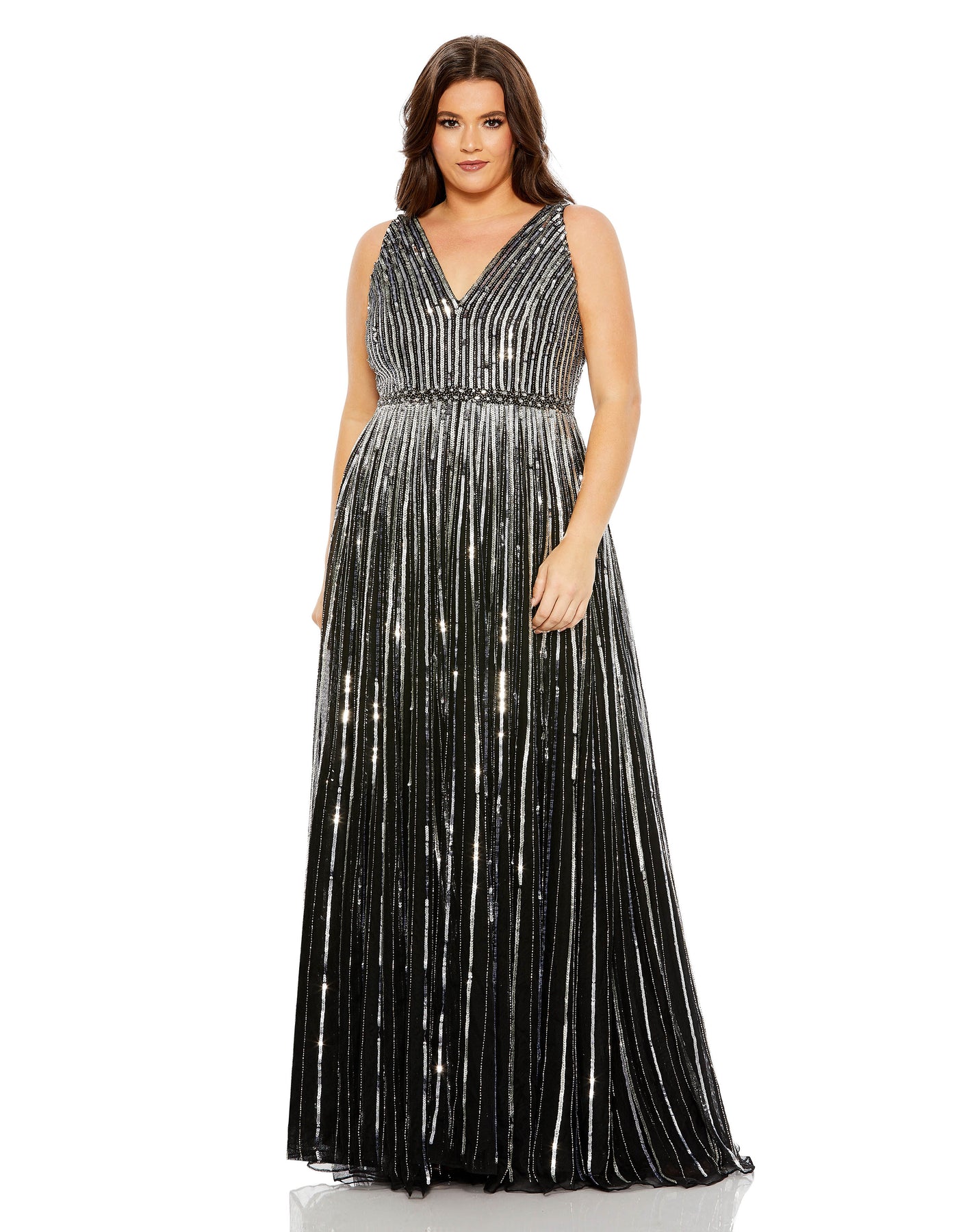 Mac Duggal 5755 - Sequined Dress
