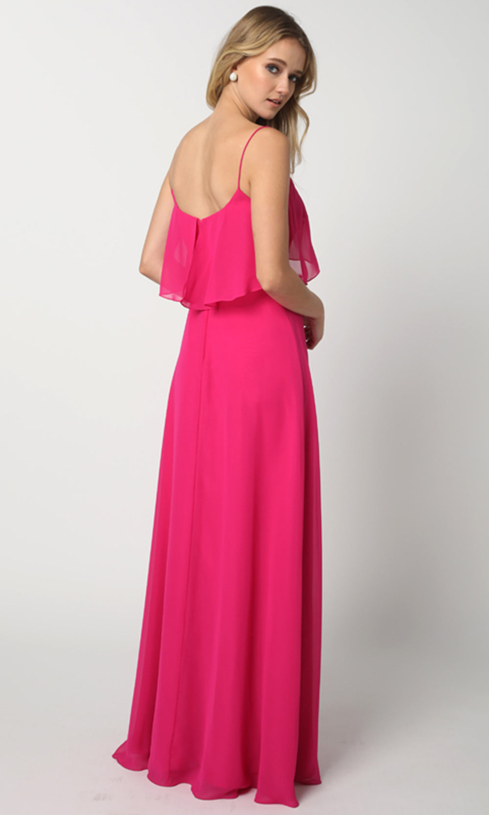Juliet Dresses 591 - Scoop Neck Flowing A-line Gown Bridesmaid Dresses
