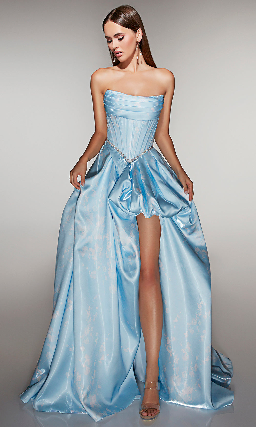 Alyce Paris 61989 - Dramatic Overskirt Formal Gown Ball Gowns