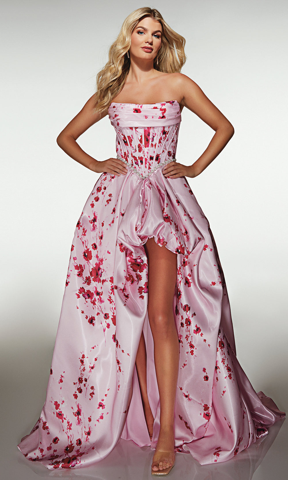 Alyce Paris 61989 - Dramatic Overskirt Formal Gown Ball Gowns