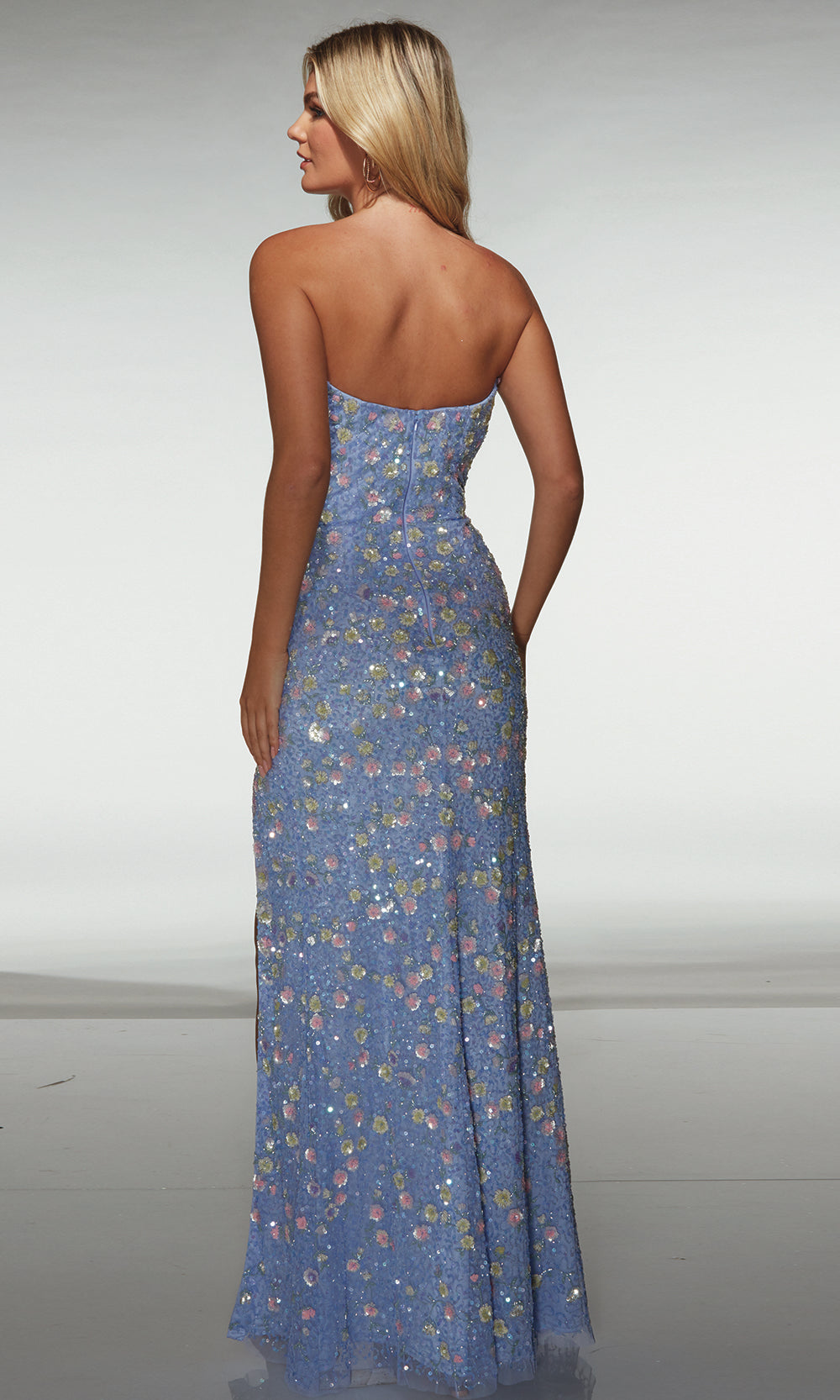 Alyce Paris 61998 - Strapless Beaded Gown with Deep Sweetheart Prom Dresses